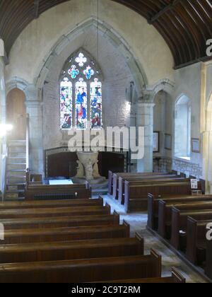 Église St Andrews Okeford Fitzpaine, Dorset Banque D'Images