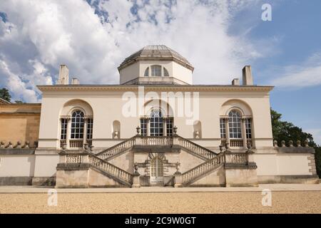 Chiswick House, une villa palladienne à Burlington Lane, Chiswick. Sans doute le meilleur exemple d'architecture néo-palladienne à Londres. Banque D'Images