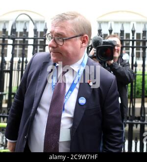 Le PIC montre: Mark François, Tory, MP, très pro du Brexit vu ici à la candidature de Boris JohnsonÕs à la direction dans laquelle il s'est allié à des militants anti-Brexit Banque D'Images