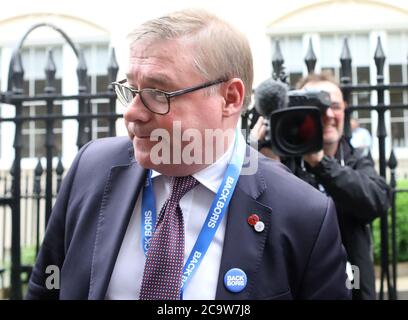 Le PIC montre : Mark Francois, Tory, MP, très favorable au Brexit, vu ici lors de la candidature de Boris Johnson à la direction dans laquelle il a fait équipe avec des militants anti-Brexit Banque D'Images