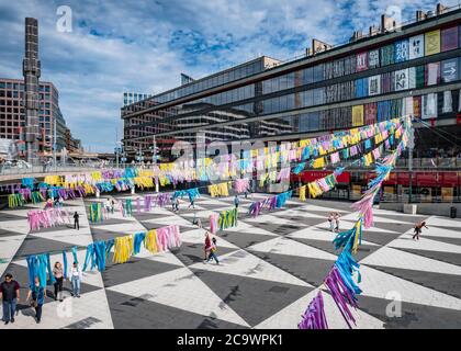 Sergels Torg, Stockholm, Suède, Scandinavie Banque D'Images