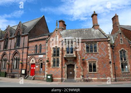 Bâtiments historiques dans le centre-ville de Sandbach Banque D'Images