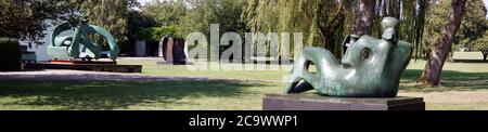 henry moore studios et jardins perry vert angleterre Banque D'Images