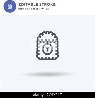 Vecteur d'icône alpaca, signe plat rempli, pictogramme solide isolé sur blanc, illustration du logo. Icône alpaca pour la présentation. Illustration de Vecteur