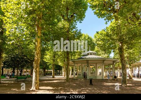 Pavillon du Parc des sources , Parc source, Vichy, département Allier, Auvergne Rhône Alpes, France Banque D'Images