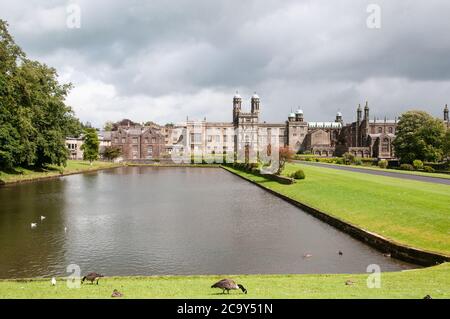 Autour du Royaume-Uni - Stonyhurst College, Hurst Green, Clitheroe, Lancashire, Royaume-Uni Banque D'Images