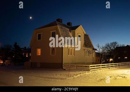 Andenes, île d'Andoya, Vesteralen, Norvège, Scandinavie, Europe Banque D'Images