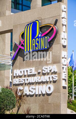 Casino Pasino, groupe Partouche, le Havre, Seine-Maritime, Normandie, France Banque D'Images