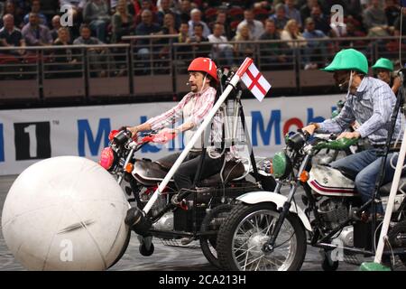 Sydney, Australie. 25 juillet 2015. Photo : Richard Hammond. Le spectacle de Sydney de ‘Clarkson, Hammond et May Live!’ A eu lieu à tous les téléphones Arena à Syd Banque D'Images