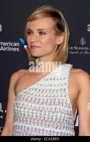 LOS ANGELES - 6 JANVIER : Diane Kruger au salon de thé BAFTA 2018 arrivées au four Seasons Hotel Los Angeles le 6 janvier 2018 à Beverly Hills, Californie Banque D'Images