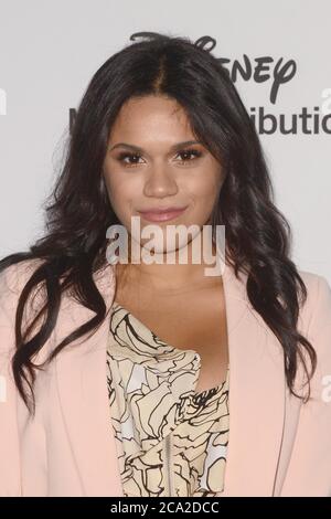 LOS ANGELES - 20 MAI : Justina Adorno au Disney ABC International UpFront au Walt Disney Studios le 20 mai 2018 à Burbank, CA Banque D'Images