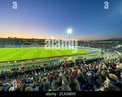 PISE, ITALIE - 22 FÉVRIER 2020: Arena Garibaldi est le stade où joue l'équipe de football de la ville. Banque D'Images