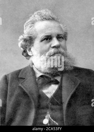 GIOSUÈ CARDUCCI (1835-1907) poète et professeur italien Banque D'Images