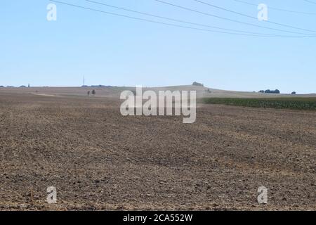 tempête de poussière en cours de fabrication Banque D'Images