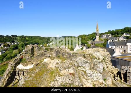 France, Finistère, pays Landerneau Daoulas, la Roche Maurice, église Saint Yves Banque D'Images