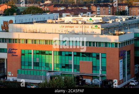 France, haute Garonne, Toulouse, clinique Pasteur, bâtiment de la clinique Pasteur Banque D'Images