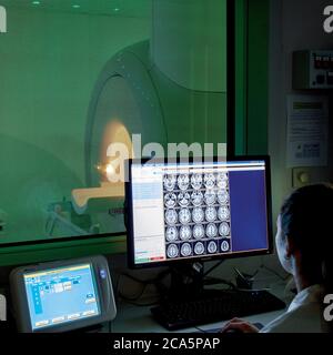 France, haute Garonne, Toulouse, clinique Pasteur, scène de vie et de travail dans la clinique Banque D'Images