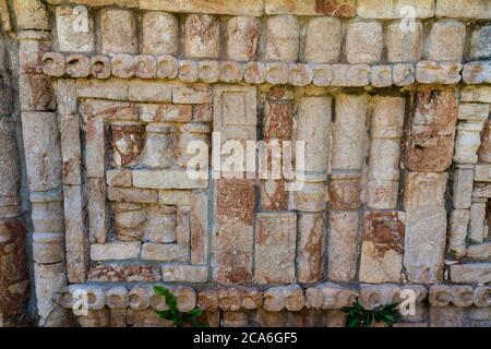 Les ruines de la ville maya de Labna font partie du Centre du patrimoine mondial de l'UNESCO de la ville préhispanique d'Uxmal, à Yucatan, au Mexique. Banque D'Images