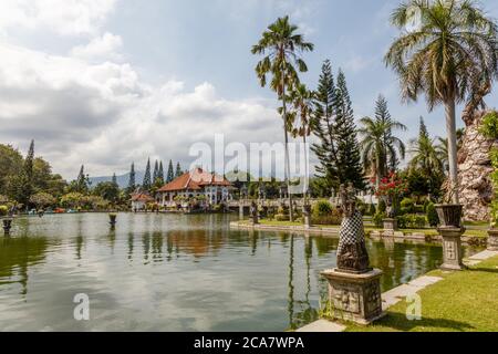 Ancien palais de la raja Taman Ujung Sukasada (Palais de l'eau de Taman Ujung), Karangasem, île de Bali, Indonésie Banque D'Images