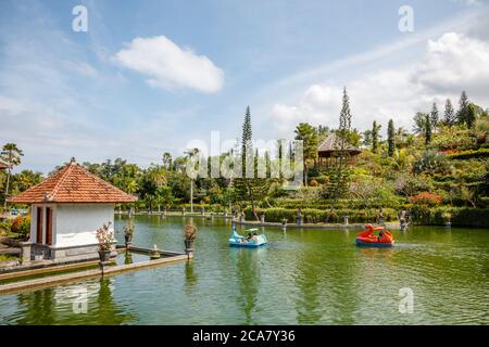 Ancien palais de la raja Taman Ujung Sukasada (Palais de l'eau de Taman Ujung), Karangasem, île de Bali, Indonésie Banque D'Images