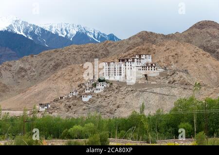 Ladakh, Inde - Monastère Chemrey (Chemrey Gompa) à Leh, Ladakh, Jammu-et-Cachemire, Inde. Le monastère a été construit à l'origine en 1664. Banque D'Images