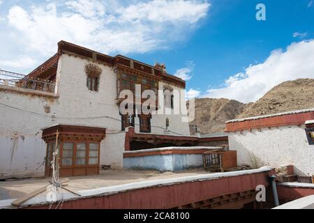 Ladakh, Inde - Monastère Chemrey (Chemrey Gompa) à Leh, Ladakh, Jammu-et-Cachemire, Inde. Le monastère a été construit à l'origine en 1664. Banque D'Images