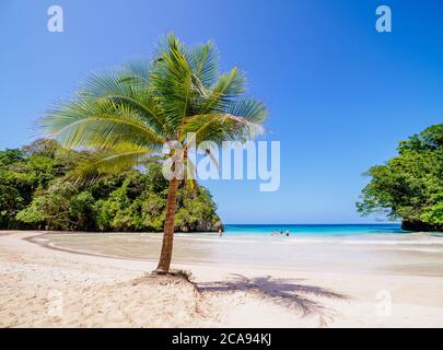 Frenchman's Cove Beach, Portland Parish, Jamaïque, Antilles, Amérique centrale Banque D'Images