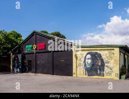 Tuff Gong Recording Studios, Kingston, paroisse de Saint Andrew, Jamaïque, Antilles, Caraïbes, Amérique centrale Banque D'Images