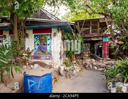 Lee Scratch Perry House, 5 Cardiff Crescent, Washington Gardens, Kingston, paroisse de Saint Andrew, Jamaïque, Antilles, Amérique centrale Banque D'Images