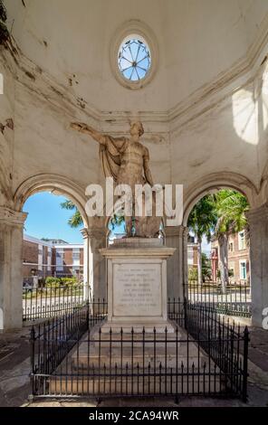 Le Rodney Memorial, la place principale, la ville espagnole, la paroisse de Sainte Catherine, la Jamaïque, les Antilles, les Caraïbes, l'Amérique centrale Banque D'Images