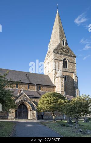 l'église paroissiale du christ à esher surrey Banque D'Images