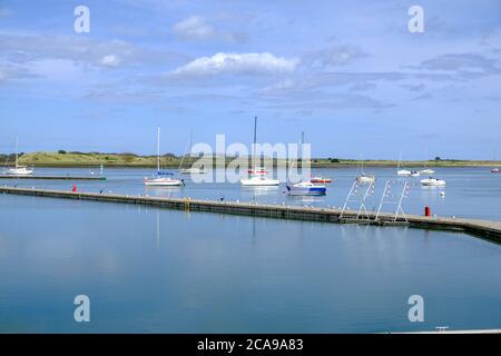 Dublin - août 2019 : port de Malahide Banque D'Images