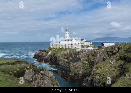 Phare de Fanad Head, comté de Donegal, Irlande. Wild Atlantic Way Banque D'Images