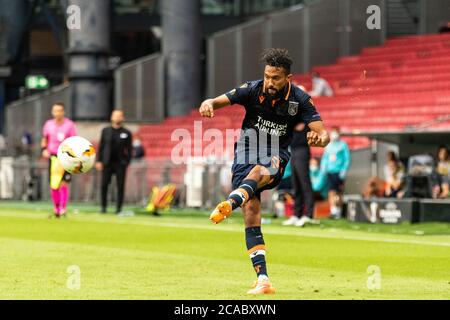 Copenhague, Danemark. 05e, août 2020. Gael Clichy (3) d'Istanbul Basaksehir vu lors du match de l'UEFA Europa League entre le FC Copenhague et Istanbul Basaksehir à Telia Parken à Copenhague. (Crédit photo: Gonzales photo - Dejan Obretkovic). Banque D'Images