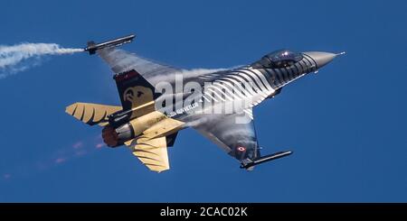 Solo Turk - avion d'exposition F-16 Banque D'Images