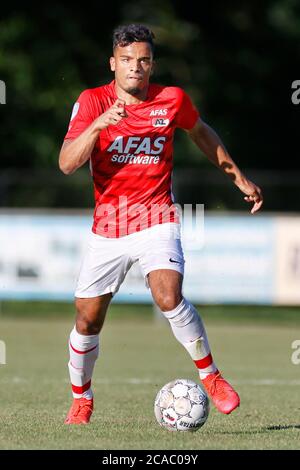 EPE, pays-Bas. 05 août 2020. EPE, 05-08-2020 match amical saison néerlandaise de football 2020/2021 AZ - PEC. Joueur AZ Owen Wijndal crédit: Pro Shots/Alamy Live News Banque D'Images