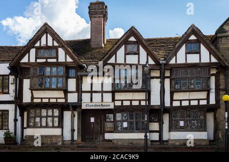 EAST GRINSTEAD, WEST SUSSEX/UK - AOÛT 3 : vue de Clarendon House à East Grinstead West Sussex le 3 août 2020 Banque D'Images