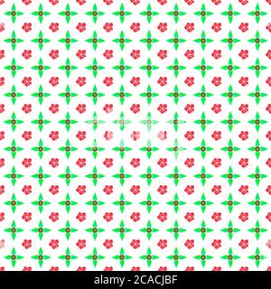 conception textile. Fleurs et feuilles motif textile design, motif floral, beau vecteur sans couture motif floral, printemps été fond avec le trop Banque D'Images