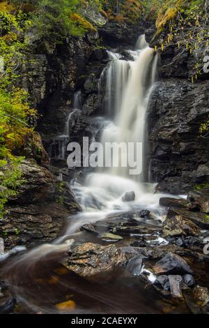 Triple Falls #2, St. Anthony (Terre-Neuve-et-Labrador) T.-N.-L., Canada Banque D'Images