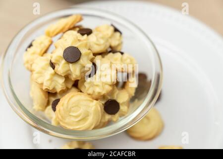 Petits gâteaux au beurre Banque D'Images