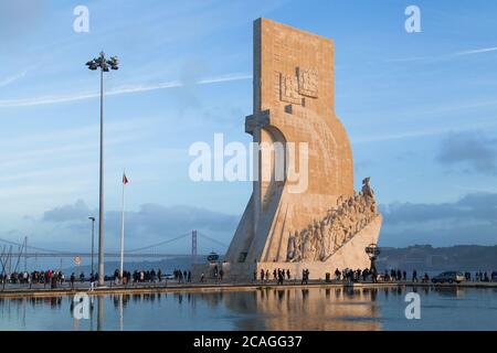 Padrao dos Descobrimentos à Belem, Lisbonne, Portugal. Banque D'Images