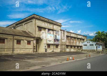 6 août 2020 : le parc des industries culturelles et créatives Hualien, situé dans le centre de la ville de hualien, à taïwan, a été construit en 1913 dans le cadre d'un vin Banque D'Images