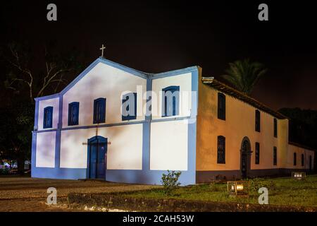 Église de Chapada dos Guiimaraes - construite à 1779 - Mato Grosso - Brésil Banque D'Images