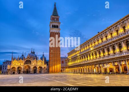 Piazza San Marco à Venise Banque D'Images