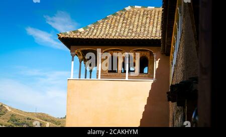 Peinador de la Reina - Alhambra, Grenade, Espagne - 27 août 2016 Banque D'Images