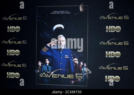 LOS ANGELES - 14 JANVIER : atmosphère générale au premier examen préliminaire de 'Avenue 5' - arrivées à l'Avalon Hollywood le 14 janvier 2020 à Los Angeles, CA Banque D'Images