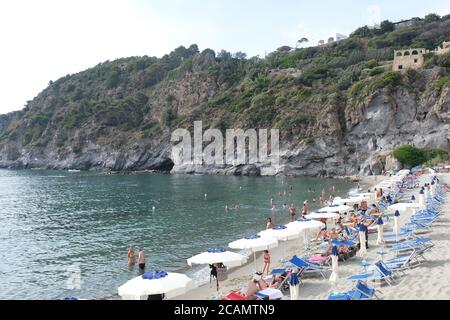 Ischia Spiaggia di San Francesco Banque D'Images