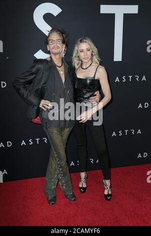 LOS ANGELES - SEP 18 : Steven Tyler, Aimee Preston à la « ad Astra » LA première à l'Arclight Hollywood le 18 septembre 2019 à Los Angeles, CA Banque D'Images