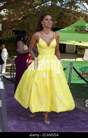 LOS ANGELES - JUL 14: Holly Robinson Peete au 20ème Gala annuel DesignCare sur le domaine privé le 14 juillet 2018 à Malibu, CA Banque D'Images