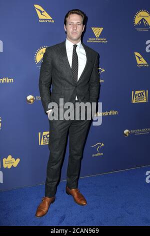 LOS ANGELES - OCT 24: Luke Bracey à la 7e édition annuelle des Australiens in film Awards aux Paramount Studios le 24 octobre 2018 à Los Angeles, CA Banque D'Images